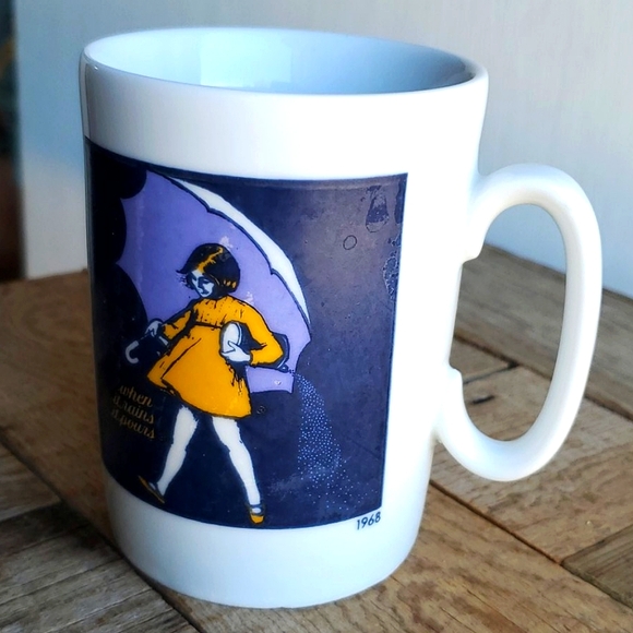 Set of 4 Morton Salt Mugs - Picture 4 of 8